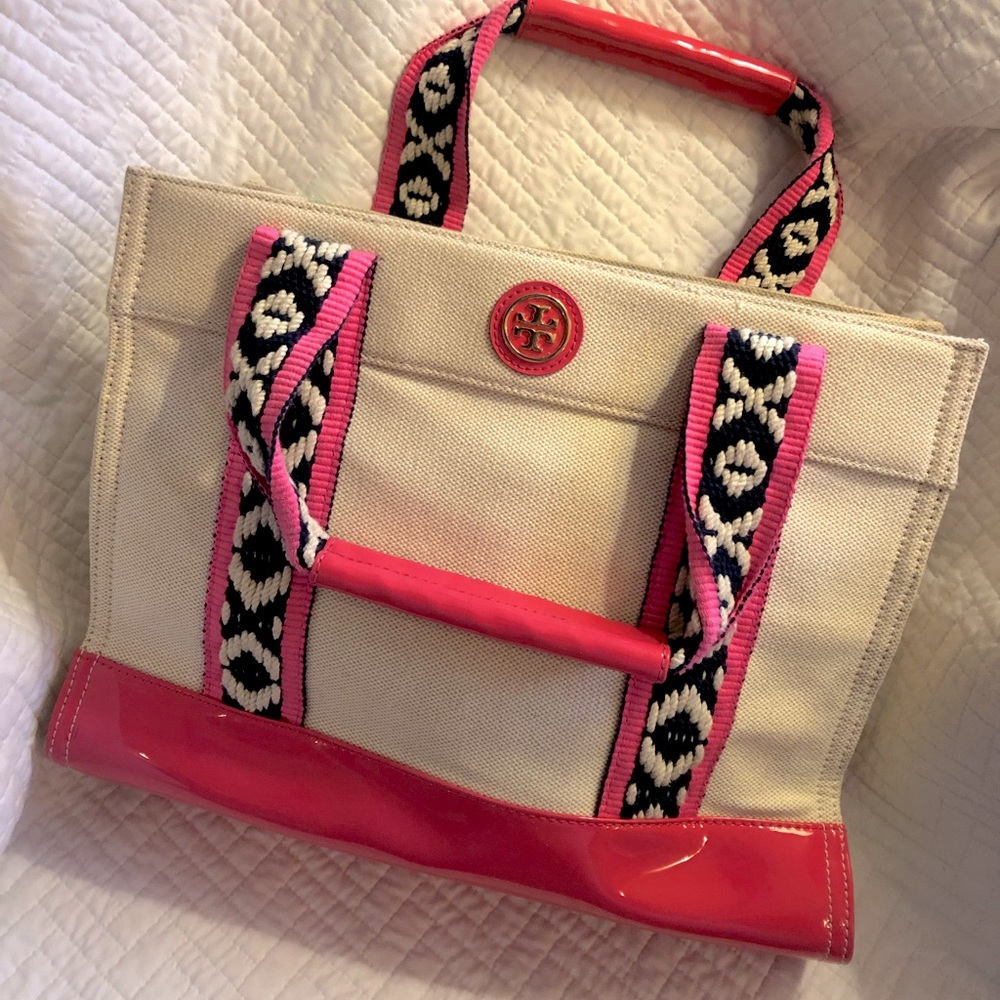 Tory Burch Tote Royal Fuscia